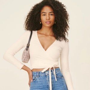Reformation Catarina Top - Ivory